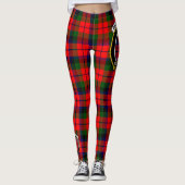Scotstee Clan MacNaughtonCrest Tartan Women Leggings (Vorderseite)