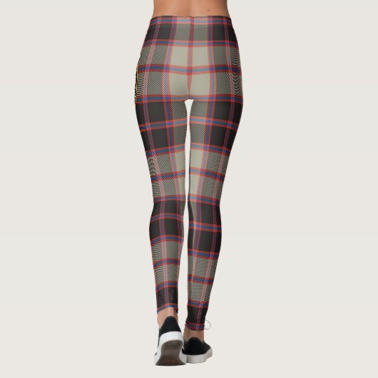 Scotstee Clan MacPherson Hunting Ancient Crest Leggings (Rückseite)