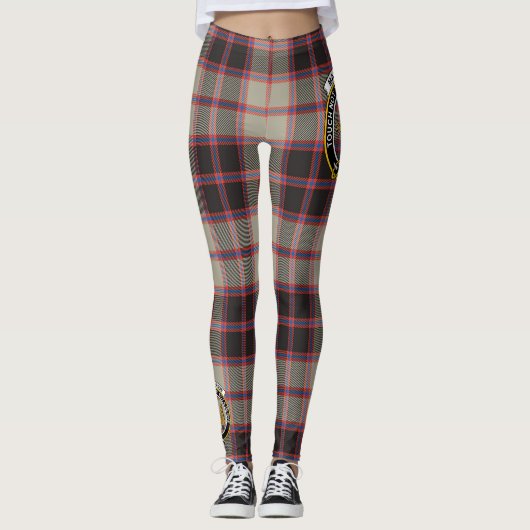 Scotstee Clan MacPherson Hunting Ancient Crest Leggings (Vorderseite)