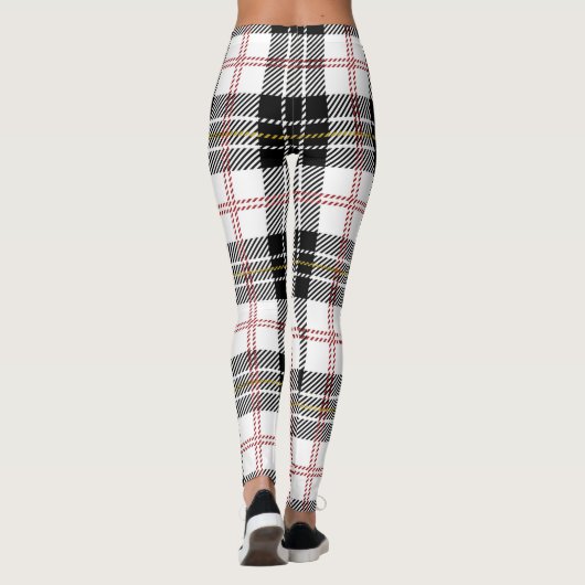 Scotstee Clan MacPherson Modern Tartan Women Leggings (Rückseite)