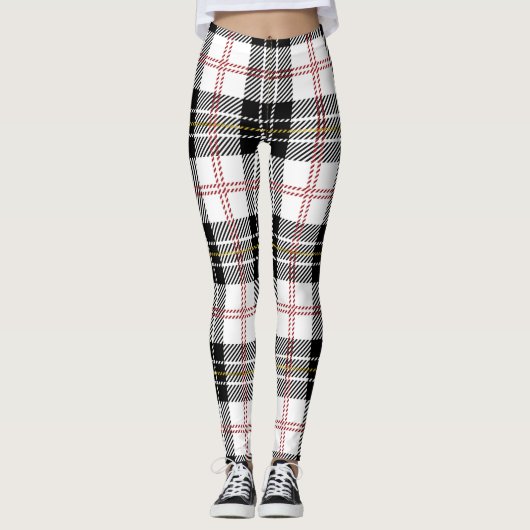 Scotstee Clan MacPherson Modern Tartan Women Leggings (Vorderseite)