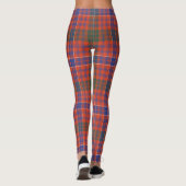 Scotstee Clan MacRae Ancient Tartan Frauen Legging Leggings (Rückseite)
