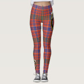Scotstee Clan MacRae Ancient Wappen Tartan Women Leggings (Vorderseite)