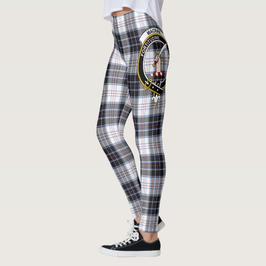 Scotstee Clan MacRae Dress Modern Wappen Tartan Leggings (Links)