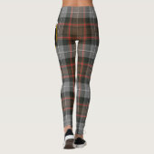 Scotstee Clan MacRae Hunting Weathered Wappen Tart Leggings (Rückseite)