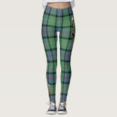 Scotstee Clan MacThomas Ancient Wappen Tartan Wome Leggings (Vorderseite)