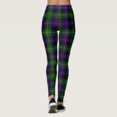 Scotstee Clan Malcolm Ancient Tartan Women Legging Leggings (Rückseite)