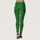 Scotstee Clan Mar HuntingCrest Tartan Women Leggings (Rückseite)