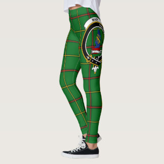 Scotstee Clan Mar HuntingCrest Tartan Women Leggings