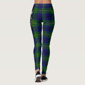 Scotstee Clan Marjoribanks ModernCrest Tartan Leggings (Rückseite)