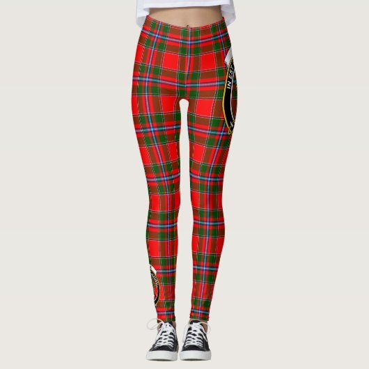 Scotstee Clan Maule Wappen Tartan Women Leggings (Vorderseite)