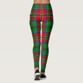 Scotstee Clan McCulloch Wappen Tartan Women Leggin Leggings (Rückseite)