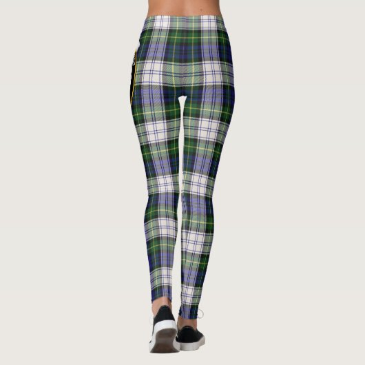 Scotstee Clan Meldrum Gordon Dress Wappen Tartan Leggings (Rückseite)