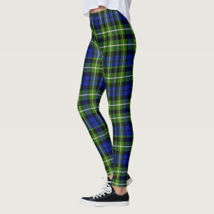 Scotstee Clan Monteith Hunting Ancient Tartan Wome Leggings