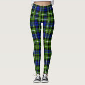 Scotstee Clan Monteith Hunting Ancient Tartan Wome Leggings (Vorderseite)
