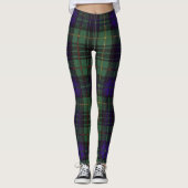 Scotstee Clan Monteith Old Ancient Tartan Women Leggings (Vorderseite)