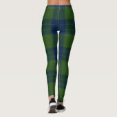 Scotstee Clan Montgomery Modern Ancient Tartan Leggings (Rückseite)