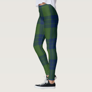Scotstee Clan Montgomery Modern Ancient Tartan Leggings