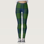 Scotstee Clan Montgomery Modern Ancient Tartan Leggings (Vorderseite)