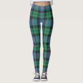 Scotstee Clan Morrison Ancient Ancient Tartan Leggings (Vorderseite)