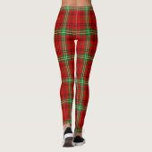Scotstee Clan Morrison Red Modern Ancient Tartan Leggings (Rückseite)