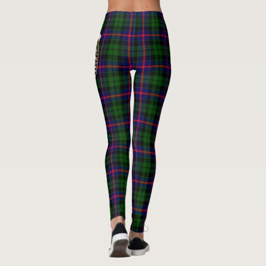 Scotstee Clan Morrison Wappen Tartan Women Legging Leggings (Rückseite)