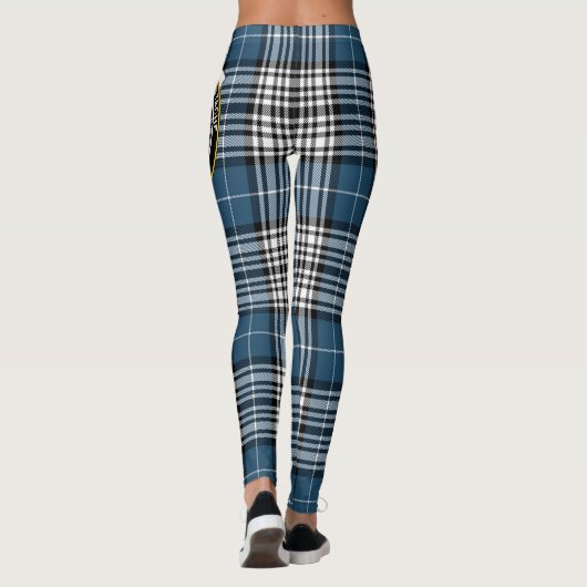 Scotstee Clan Napier Wappen Tartan Women Leggings (Rückseite)