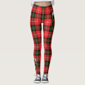 Scotstee Clan Nesbitt Wappen Tartan Women Leggings (Vorderseite)