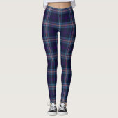 Scotstee Clan Nevoy Tartan Leggings (Vorderseite)