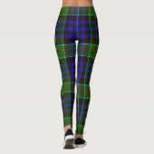 Scotstee Clan Newman Tartan Frauen Leggings (Rückseite)