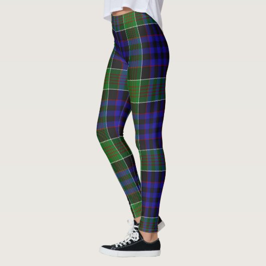 Scotstee Clan Newman Tartan Frauen Leggings (Links)