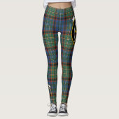 Scotstee Clan Nicolson Jagd Altes Wappen Tarta Leggings (Vorderseite)