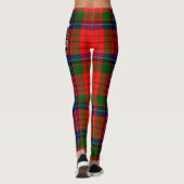 Scotstee Clan Nicolson Wappen Tartan Women Legging Leggings (Rückseite)