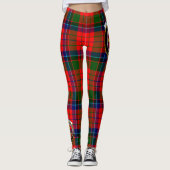 Scotstee Clan Nicolson Wappen Tartan Women Legging Leggings (Vorderseite)