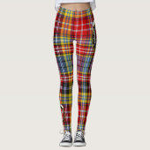 Scotstee Clan Ogilvie von Airlie Ancient Wappen Leggings (Vorderseite)
