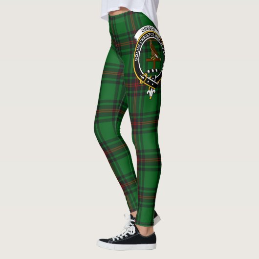 Scotstee Clan Orrock Wappen Tartan Frauen Leggings (Links)