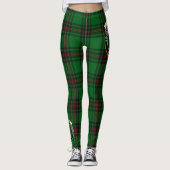 Scotstee Clan Orrock Wappen Tartan Frauen Leggings (Vorderseite)