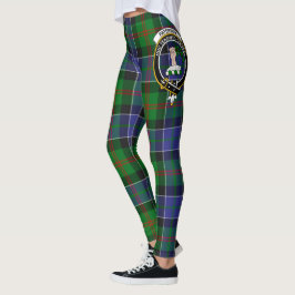 Scotstee Clan Paterson Wappen Tartan Women Legging Leggings