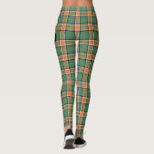 Scotstee Clan Pollock Hunting Wappen Tartan Women Leggings (Rückseite)