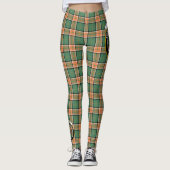 Scotstee Clan Pollock Hunting Wappen Tartan Women Leggings (Vorderseite)