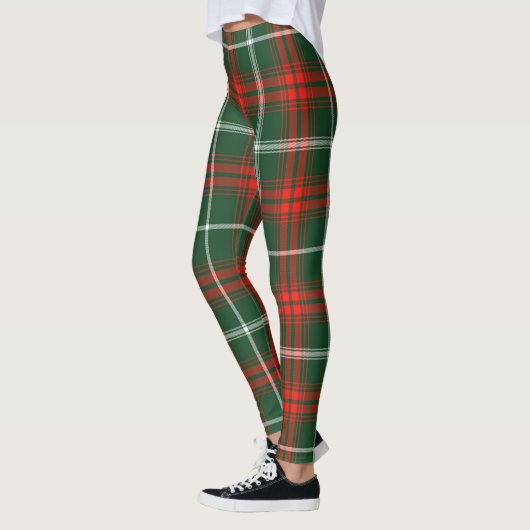 Scotstee Clan Prince of Wales Tartan Women Legging Leggings (Links)