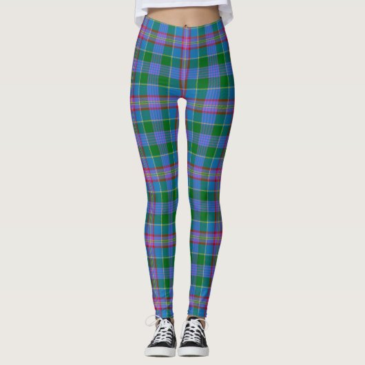 Scotstee Clan Ralston Tartan Frauen Leggings (Vorderseite)