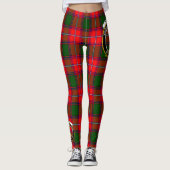 Scotstee Clan Rattray Wappen Tartan Frauen Legging Leggings (Vorderseite)