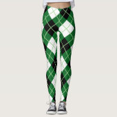 Scotstee Clan Raute Diagonal Diamond Tartan Women Leggings (Vorderseite)