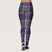Scotstee Clan RCAF Tartan Frauen Leggings (Rückseite)