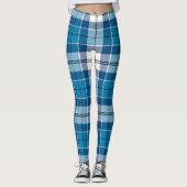 Scotstee Clan Roberton Tartan Frauen Leggings (Vorderseite)