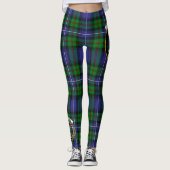 Scotstee Clan Robertson Hunting Modern Wappen Tart Leggings (Vorderseite)
