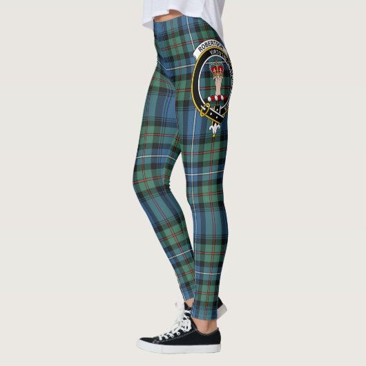 Scotstee Clan Robertson Junting Ancient Wappen Leggings (Links)