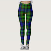 Scotstee Clan Rollo Tartan Frauen Leggings (Vorderseite)