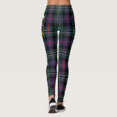 Scotstee Clan Rose Jagd Modernes Wappen Tartan Leggings (Rückseite)